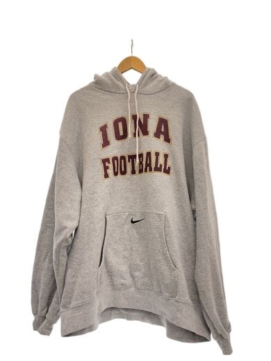 商品画像：パーカー/--/コットン/GRY/プリント/90s/TEAMタグ/IONA FOOTBALL 1