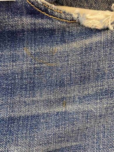 商品画像：60s~/BIGE/足長R/ボタン裏4/平行ステッチ/ウエストチェーン/ストレートパンツ/36 8