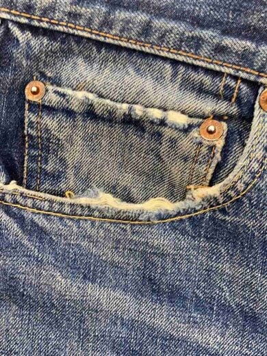 商品画像：60s~/BIGE/足長R/ボタン裏4/平行ステッチ/ウエストチェーン/ストレートパンツ/36 9