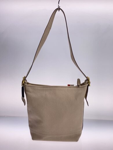 商品画像：ショルダーバッグ/レザー/BEG/無地/E1271-20202 3