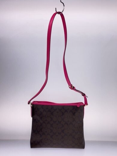 商品画像：ショルダーバッグ/レザー/BRW/総柄/D1723-F23866 3