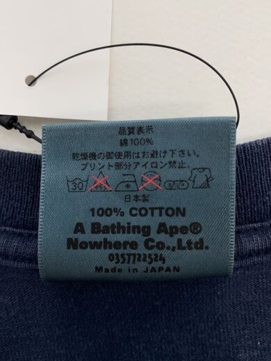 商品画像：Tシャツ/S/コットン/NVY 3