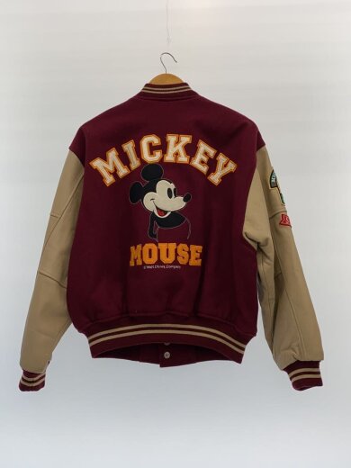 商品画像：POPPINS/スタジャン/M/ウール/BRD/0988-1/ミッキー/ディズニー/80s 2