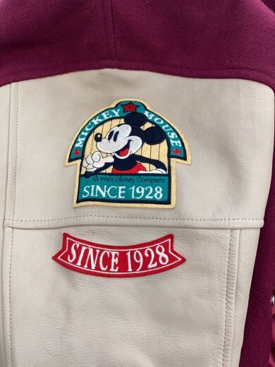 商品画像：POPPINS/スタジャン/M/ウール/BRD/0988-1/ミッキー/ディズニー/80s 8