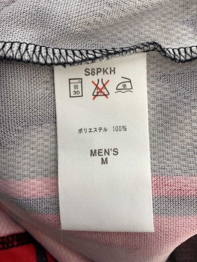 商品画像：ポロシャツ/M/ポリエステル/RED 4