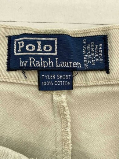 商品画像：ショートパンツ/36/コットン/CRM/TYLER SHORT/90s/2タック 4