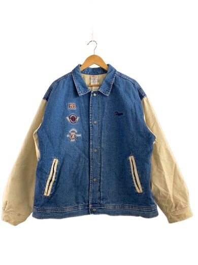 商品画像：90s~/ティガー/スタジャン/L/デニム/IDG/袖ヨゴレ有// 1