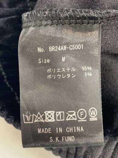 商品画像：ジャケット/M/ベロア/BLK/br24aw-c5001 4