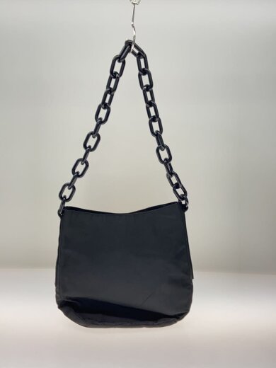 商品画像：ショルダーバッグ/ナイロン/BLK/ショルダーチェーン/内側ヨゴレ有// 3