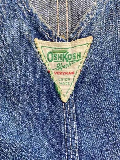 商品画像：40s~50s/スナップボタン裏20/オーバーオール/--/デニム/IDG// 4