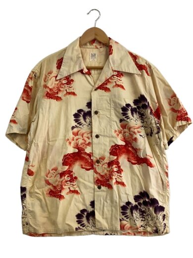 商品画像：アロハシャツ/--/--/CRM/総柄/唐獅子牡丹/// 1
