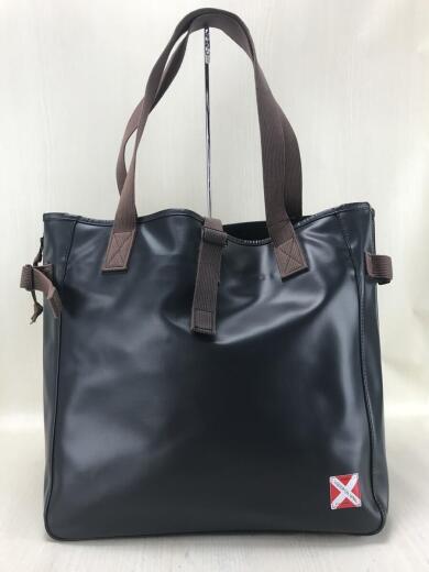 画像：LUGGAGE LABELトートバッグ/キャンバス/GRY/無地1