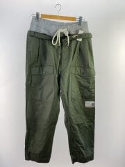 22-23AW/ダブルウェストミリタリーパンツ/カーゴパンツ/44/ポリエステル/KHK/A09PT042