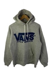 90s/USA製/hanesボディ/パーカー/CALY BREED/L/染み込み