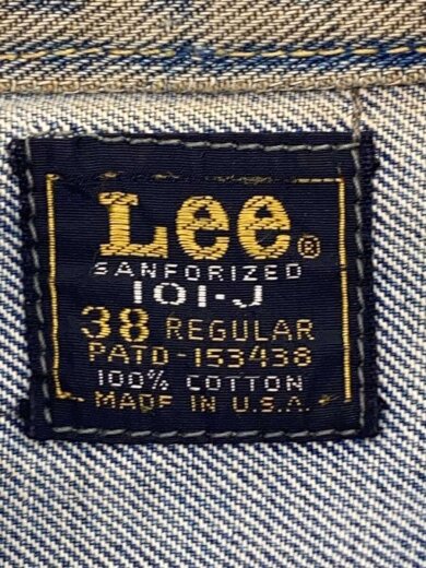 商品画像：70s/移行期/ピスネームのみMR表記/101-J/38/USA製/Gジャン/四角黒タグ 4