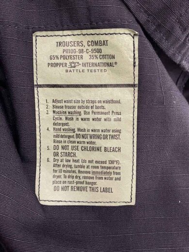 商品画像：カーゴパンツ/--/ポリエステル/BLK/無地 5