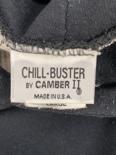 商品画像：パーカー/L/コットン/BLK/chill-buster 3