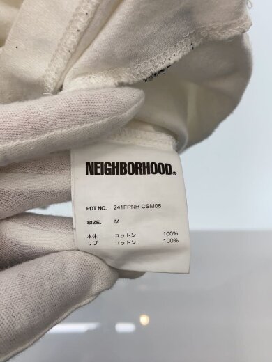 商品画像：Tシャツ/M/コットン/WHT/241FPNH-CSM06 4