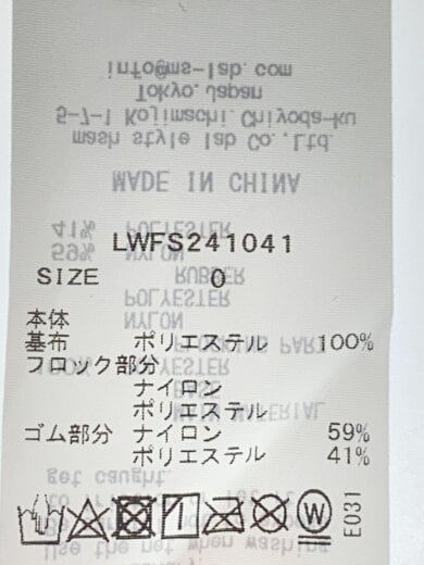 商品画像：スカート/0/ポリエステル/WHT/LWFS241041 5