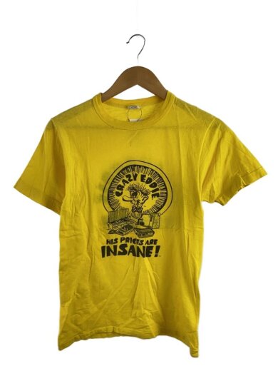 商品画像：CRAZY EDDIE/Tシャツ/M/コットン/YLW/70s 1