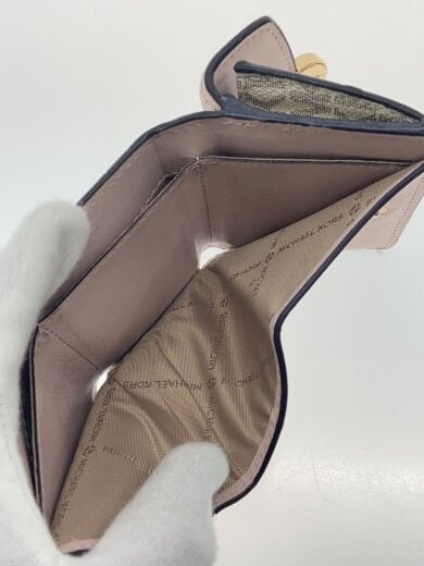 商品画像：3つ折り財布/PVC/WHT/総柄/レディース 6