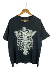 Tシャツ/XL/コットン/BLK