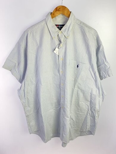 商品画像：長袖シャツ/XL/コットン/ストライプ/big shirts 1