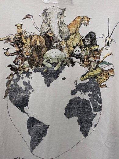 商品画像：90s/Human-i-Tes/ボロ/Tシャツ/--/コットン/WHT/無地 4