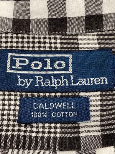 商品画像：半袖シャツ/XL/コットン/BLK/チェック/CALDWELL 3