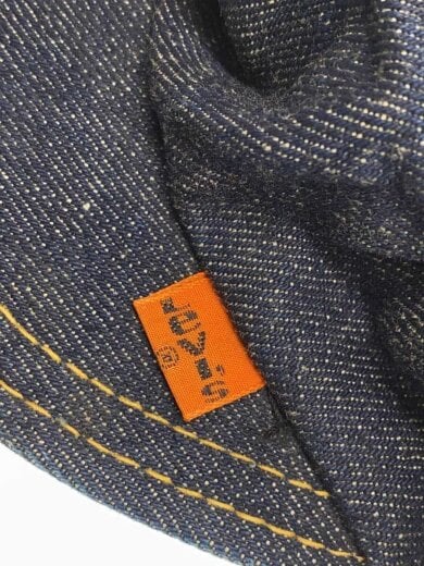 商品画像：オレンジタブ/キャスケット/デニム/IDG 5