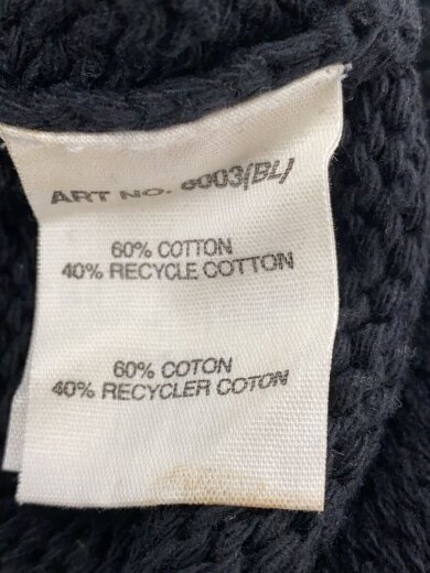 商品画像：カーディガン(厚手)/XL/コットン/BLK 4