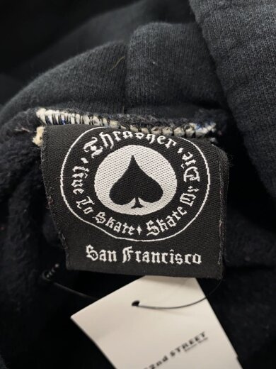 商品画像：00s/ホンジュラス製/パーカー/XL/コットン/BLK/無地 3