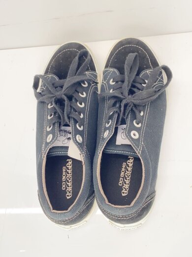 商品画像：ローカットスニーカー/--/BLK/キャンバス 3