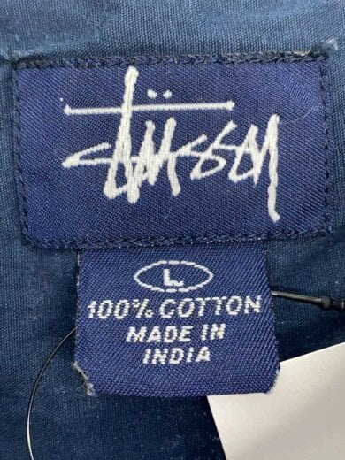 商品画像：oldstussy/半袖シャツ/L/コットン/BLU/チェック// 3