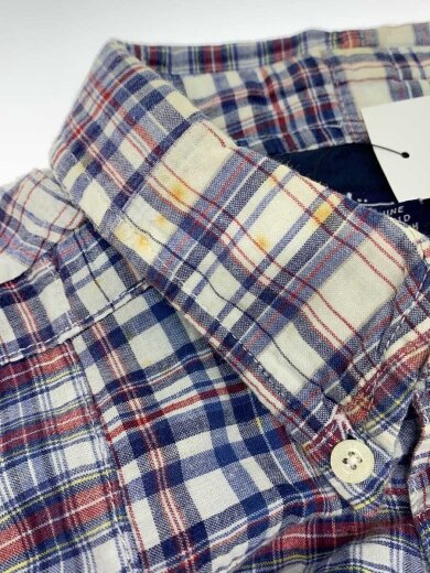 商品画像：oldstussy/半袖シャツ/L/コットン/BLU/チェック// 6