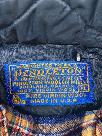 商品画像：ネルシャツ/XL/ウール/USA製 3