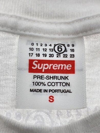 商品画像：Supreme x MM6 Maison Margiela Money S/S/Tシャツ/S/コットン/WHT// 3