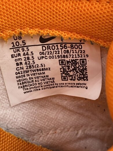 商品画像：DUNK LOW AS_ダンク LOW AS/28.5cm/YLW// 5