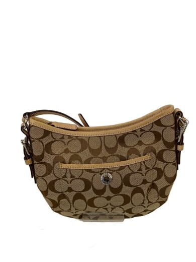 商品画像：ショルダーバッグ/キャンバス/BEG/総柄/F14679 1