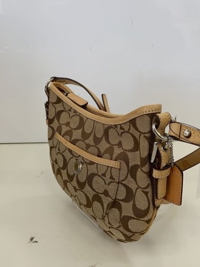 商品画像：ショルダーバッグ/キャンバス/BEG/総柄/F14679 2