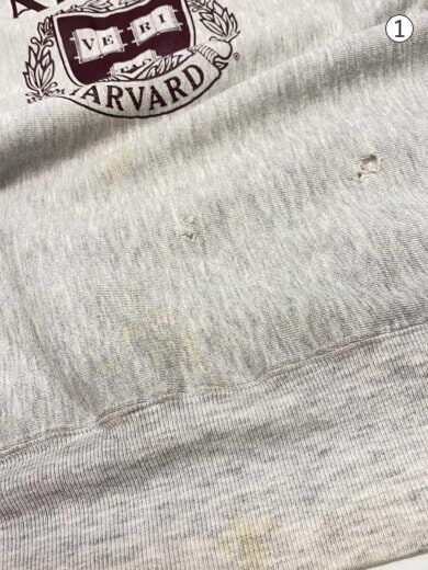 商品画像：90s/メキシコ製/REVERSE　WEAVE/HARVARD/スウェット/L/コットン/GRY/無地// 5