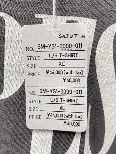 商品画像：24AW/TEMPEST/長袖Tシャツ/XL/コットン/GRY/無地/SM-YS1-0000-011 7