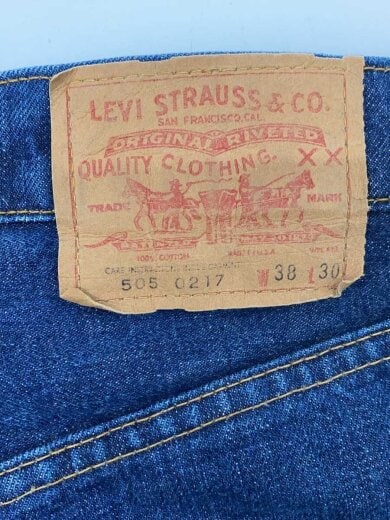 商品画像：70s/VT/505/シングル/実寸W37/デニム/インディゴ/ボタン裏5/74年製// 4
