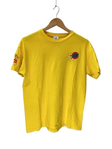 商品画像：90s/USA製/TOY　STORY/BUZZ　LIGHTYEAR/Tシャツ/L/コットン/YLW/無地 1