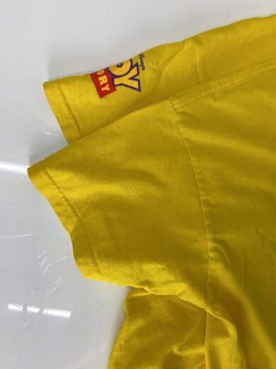 商品画像：90s/USA製/TOY　STORY/BUZZ　LIGHTYEAR/Tシャツ/L/コットン/YLW/無地 6