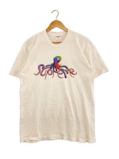 商品画像：Tシャツ/L/コットン/WHT/rn101837// 1