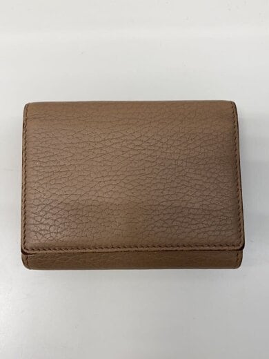 商品画像：GGマーモント/3つ折り財布/レザー/BRW/無地/レディース 2