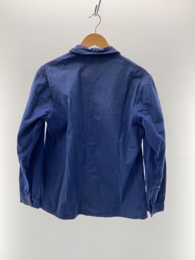 商品画像：60sユーロワーク/フレンチワーク/コットンツイル/ジャケット/--/コットン/BLU/無地// 2