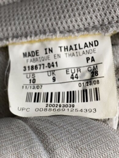 商品画像：TERMINATOR HIGH (VNTG)/ターミネーターハイビンテージ/グレー/318677-041/28cm// 5