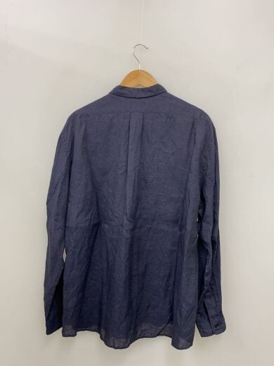 商品画像：長袖シャツ/4/リネン/NVY/NN-S4607 2